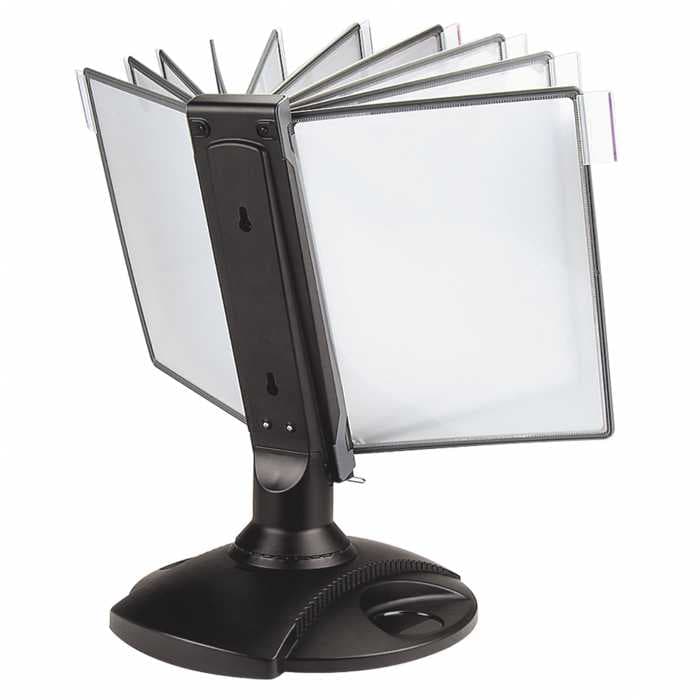 Демосистема настольная Berlingo с 10 панелями, вращающаяся