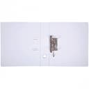 Папка-регистратор Berlingo, 70мм, ПВХ, с карманом на корешке, серая