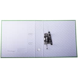 Папка-регистратор Berlingo "Standard", 50мм, бумвинил, с карманом на корешке, салатовая