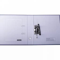 Папка-регистратор Berlingo "Standard", 70мм, бумвинил, с карманом на корешке, синяя