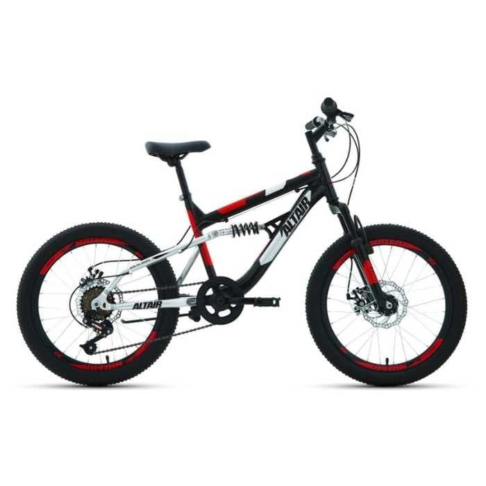 Велосипед ALTAIR MTB FS 20 D (Двухподвесы 20" стальные)