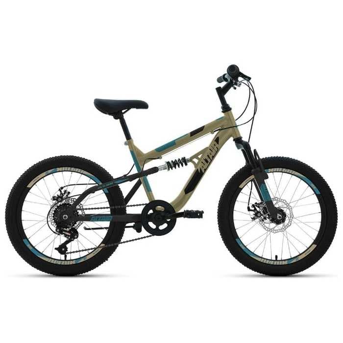 Велосипед ALTAIR MTB FS 20 D (Двухподвесы 20" стальные)