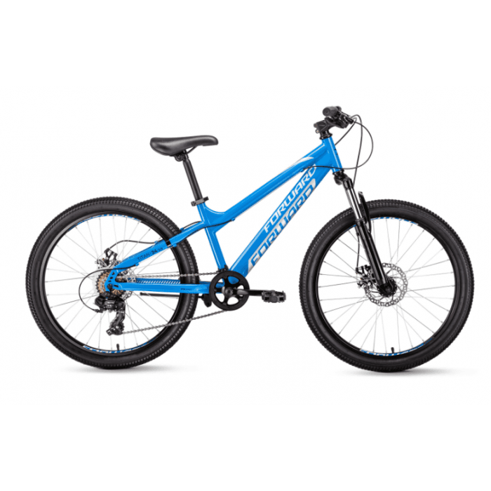 Велосипед FORWARD TITAN 24 2.0 D (Хардтейлы 24" стальные)