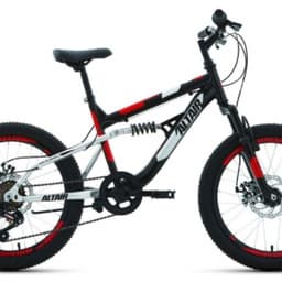 Велосипед ALTAIR MTB FS 20 D (Двухподвесы 20" стальные)