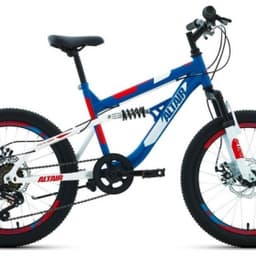 Велосипед ALTAIR MTB FS 20 D (Двухподвесы 20" стальные)