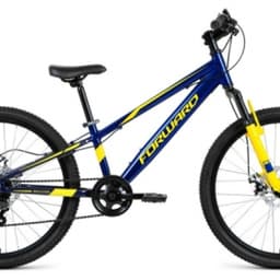 Велосипед FORWARD RISE 24 2.0 D (Хардтейлы 24" алюминиевые)