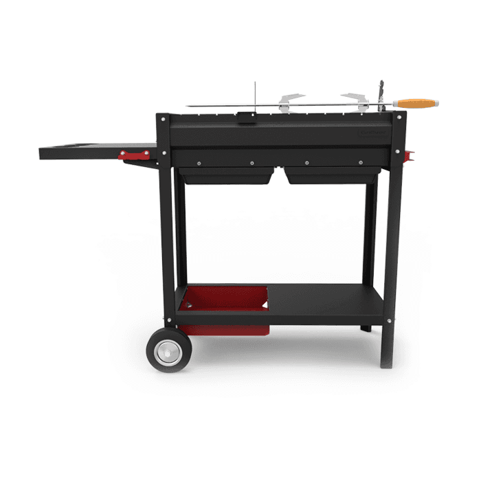 Вертел+опоры Grilver (комплект) для мангалов Файркрафт