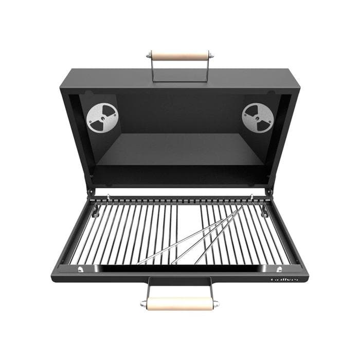 Крышка-гриль Grilver (с нержавеющей решёткой-гриль) для печь-мангалов Искандер