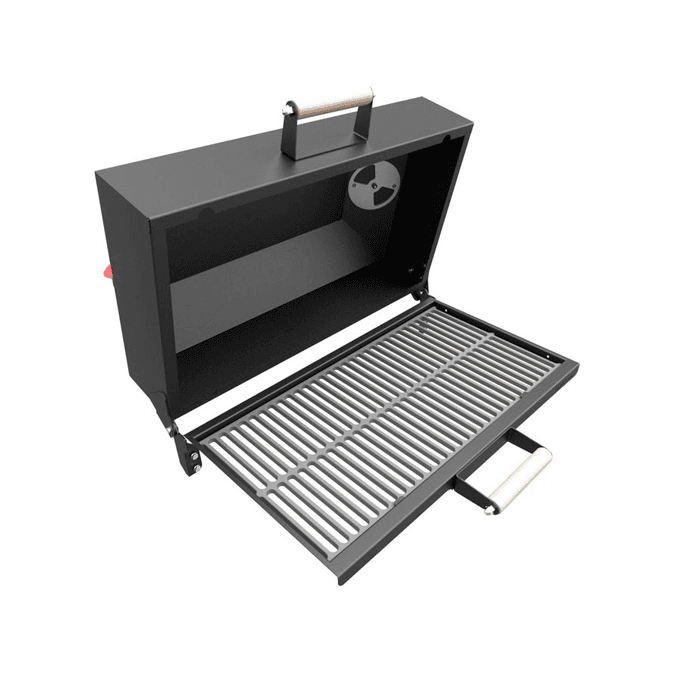 Крышка-гриль Grilver (с чугунной решёткой-гриль) для печь-мангалов Искандер