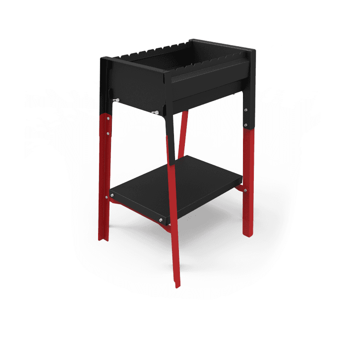 Мангал Grilver Партикс 500 на подставке