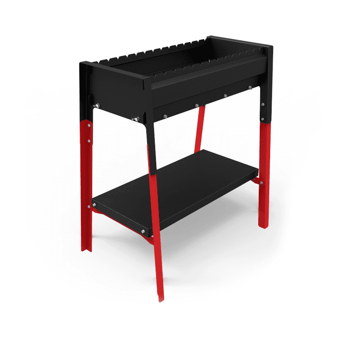 Мангал Grilver Партикс 730 на подставке