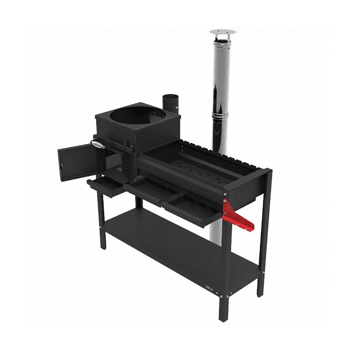 Печь-мангал Grilver Искандер-360 Стандарт Эйр NEW