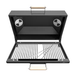 Крышка-гриль Grilver (с нержавеющей решёткой-гриль) для печь-мангалов Искандер