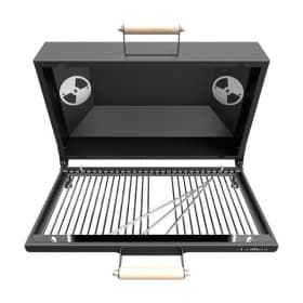 Крышка-гриль Grilver (с нержавеющей решёткой-гриль) для печь-мангалов Искандер