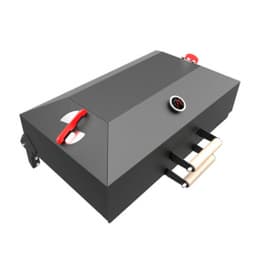 Крышка-гриль Grilver (с нержавеющей решёткой-гриль) для печь-мангалов Искандер