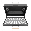 Крышка-гриль Grilver (с чугунной решёткой-гриль) для печь-мангалов Искандер