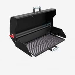 Крышка-гриль Grilver (с чугунной решёткой-гриль) для мангалов Файркрафт