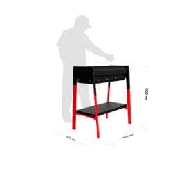 Мангал Grilver Партикс 730 Эйр на подставке