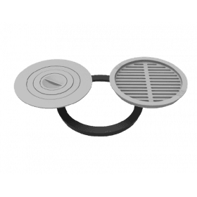 Комплект Grilver 480 (плита + решётка-гриль)