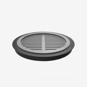 Решётка-гриль Grilver чугунная 400 К-Гр (комплект)