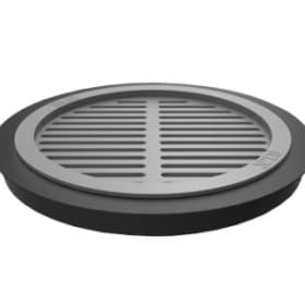 Решётка-гриль Grilver чугунная 440 К-Гр (комплект)