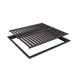 Решётка-гриль Grilver чугунная в рамке (комплект для гриль-вставок)