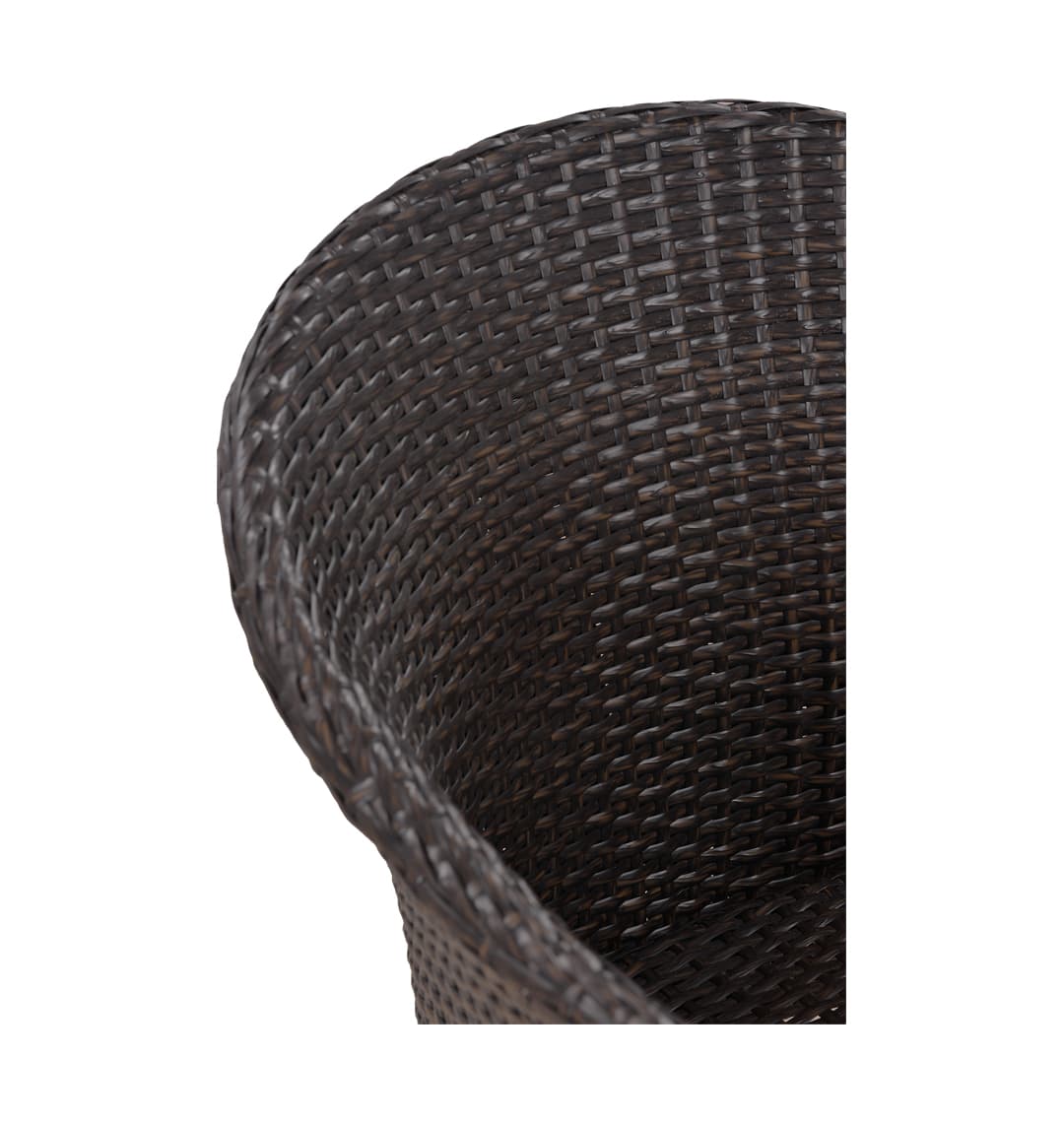 Кресло из искусственного ротанга Y137C-W53 Brown