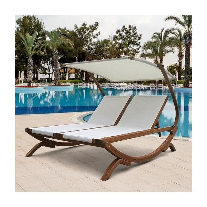 Шезлонг-лежак Мальта AFM-510 White