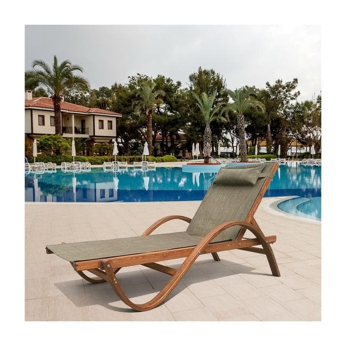 Шезлонг-лежак Мальта AFM-511B Olive