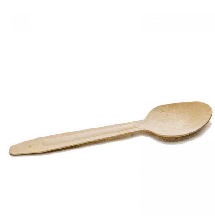 Ложка одноразовая, деревянная 160 мм