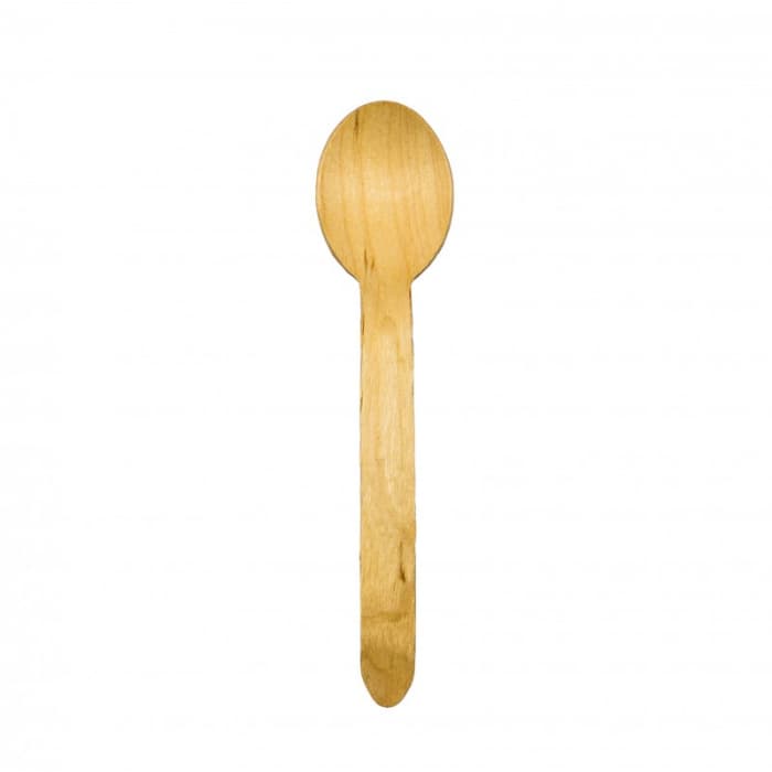 Ложка одноразовая, деревянная 160 мм №2 другая форма/ходовка