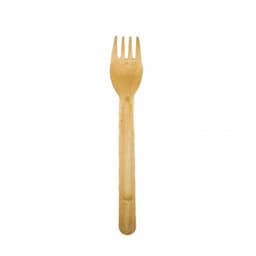 Вилка одноразовая, деревянная 160 мм