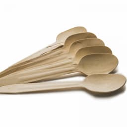 Ложка одноразовая, деревянная 160 мм