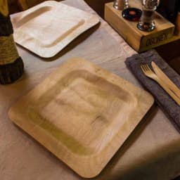 Нож одноразовый, деревянный 165 мм