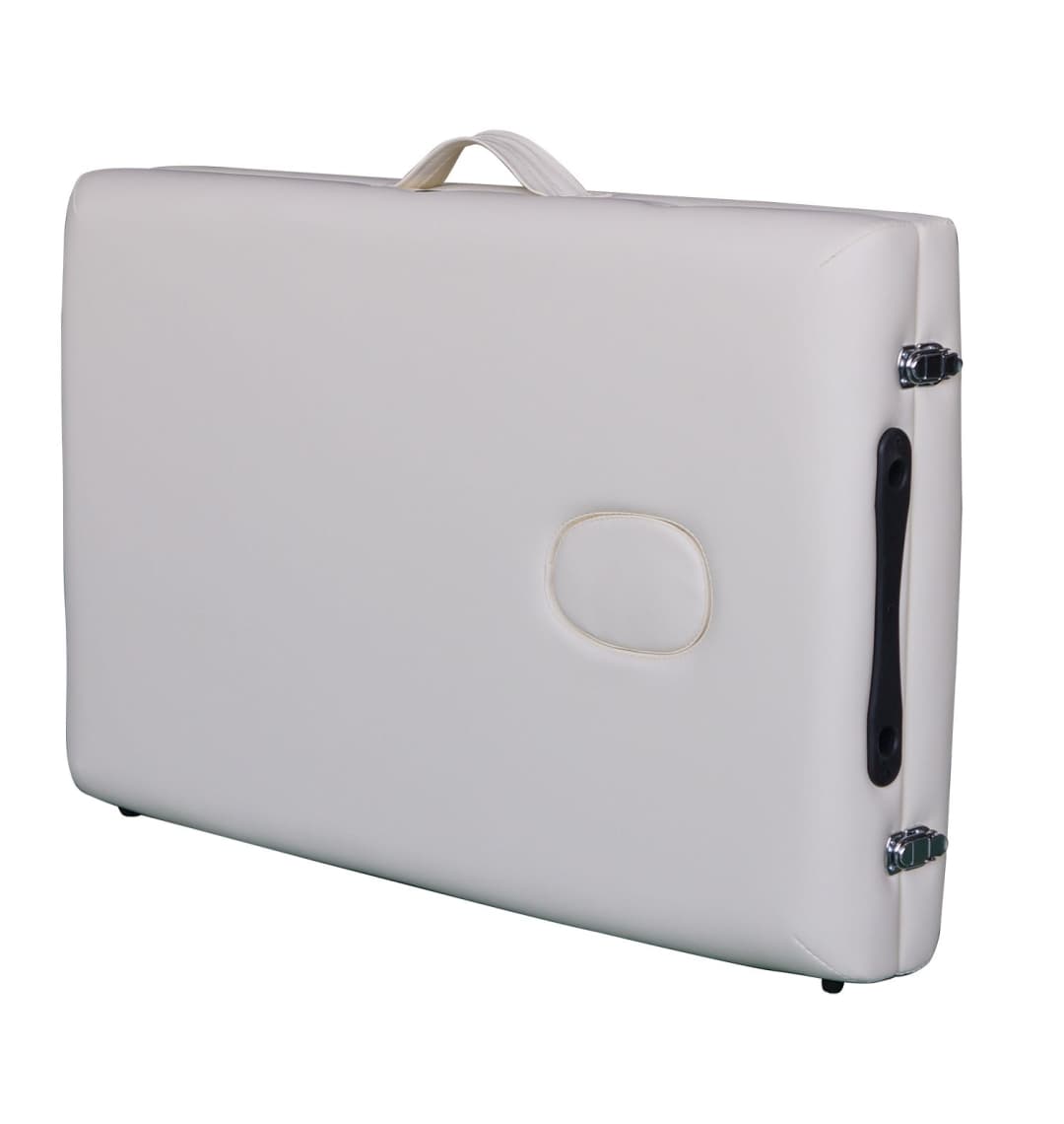 Массажный стол DFC NIRVANA, Optima, дерев. ножки, цвет кремовый (Cream)