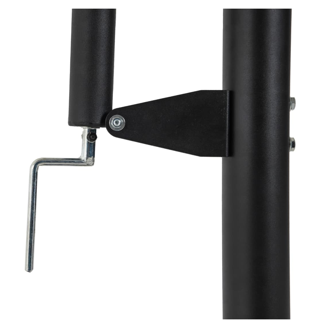 Баскетбольная мобильная стойка DFC STAND48P 120x80cm поликарбонат