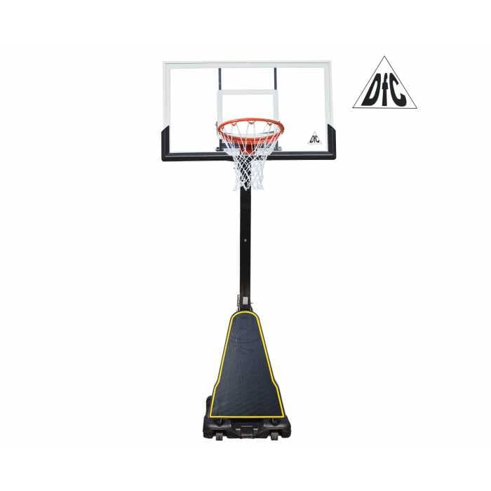 Баскетбольная мобильная стойка DFC STAND60P 152x90cm поликарбонат (два короба)