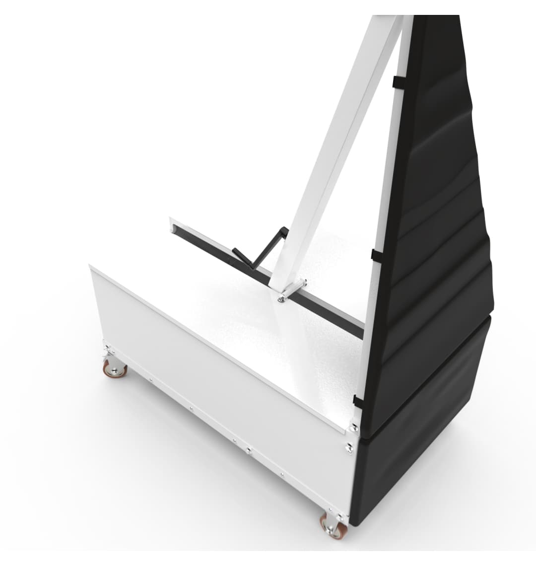 Баскетбольная мобильная стойка DFC STAND50SG 127X80CM поликарбонат (3кор)