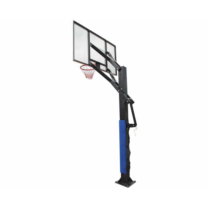 Баскетбольная стационарная стойка DFC ING72G 180x105CM стекло (четыре короба)