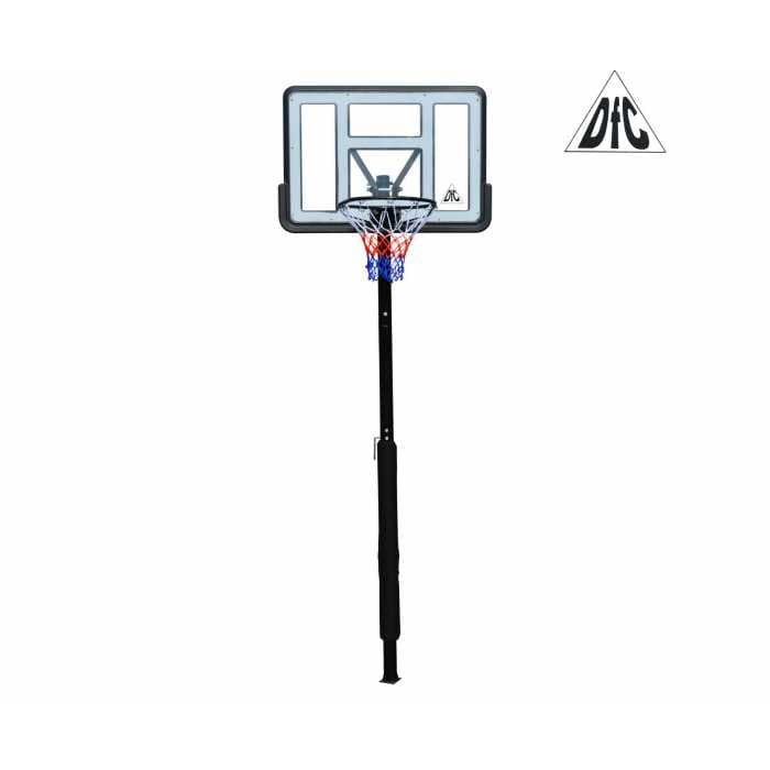 Баскетбольная стационарная стойка DFC ING44P1 112x75cm акрил винт. рег-ка (три короба)