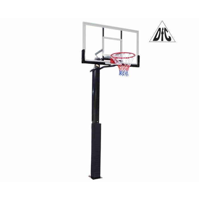 Баскетбольная стационарная стойка DFC ING50A 127x80cm акрил (три короба)