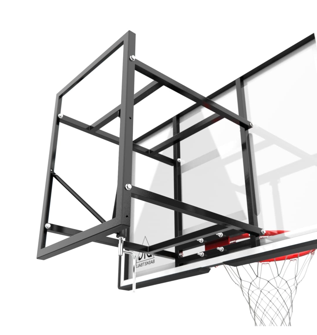 Баскетбольный щит DFC BOARD48P 120x80cm поликарбонат (два короба)