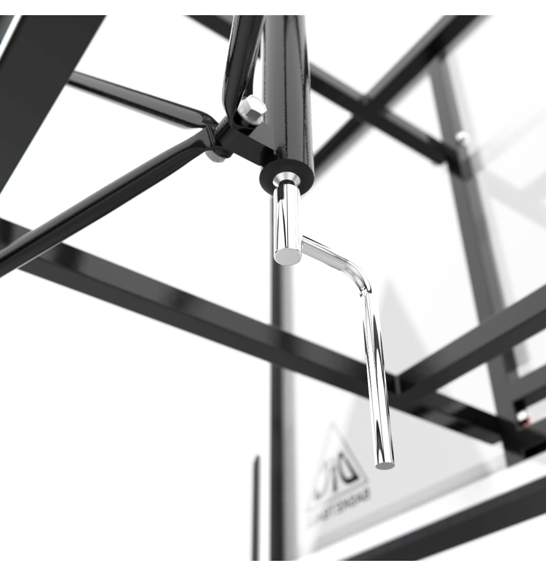 Баскетбольный щит DFC 136х80см поликарбонат BOARD54P (два короба)