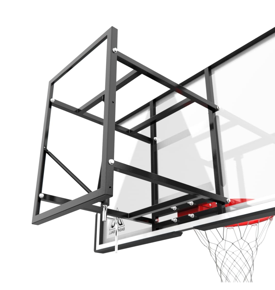 Баскетбольный щит DFC 136х80см поликарбонат BOARD54P (два короба)