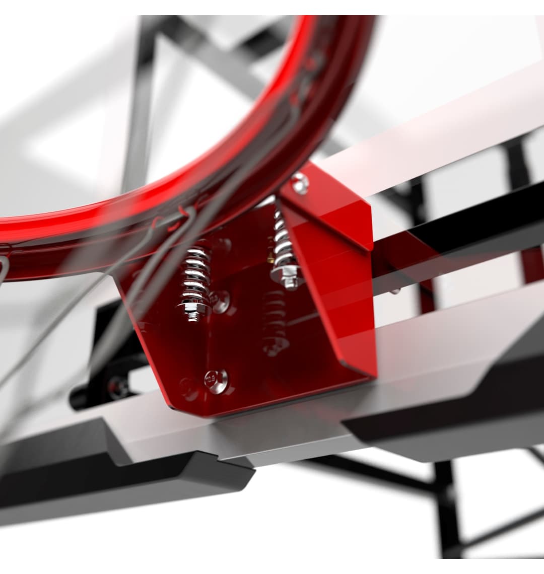 Баскетбольный щит DFC BOARD60P 152x90cm поликарбонат (два короба)