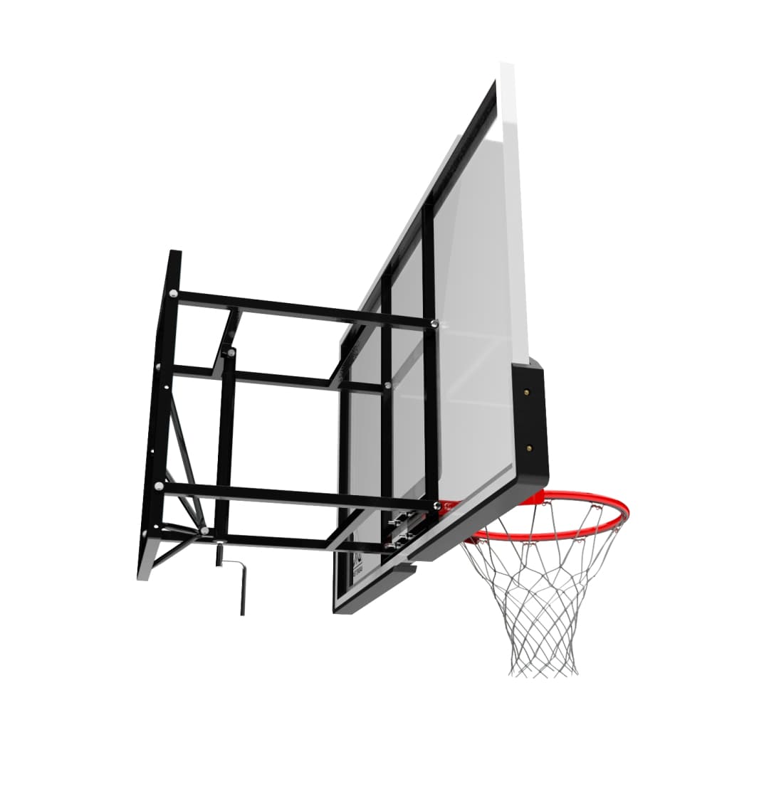 Баскетбольный щит DFC BOARD60P 152x90cm поликарбонат (два короба)