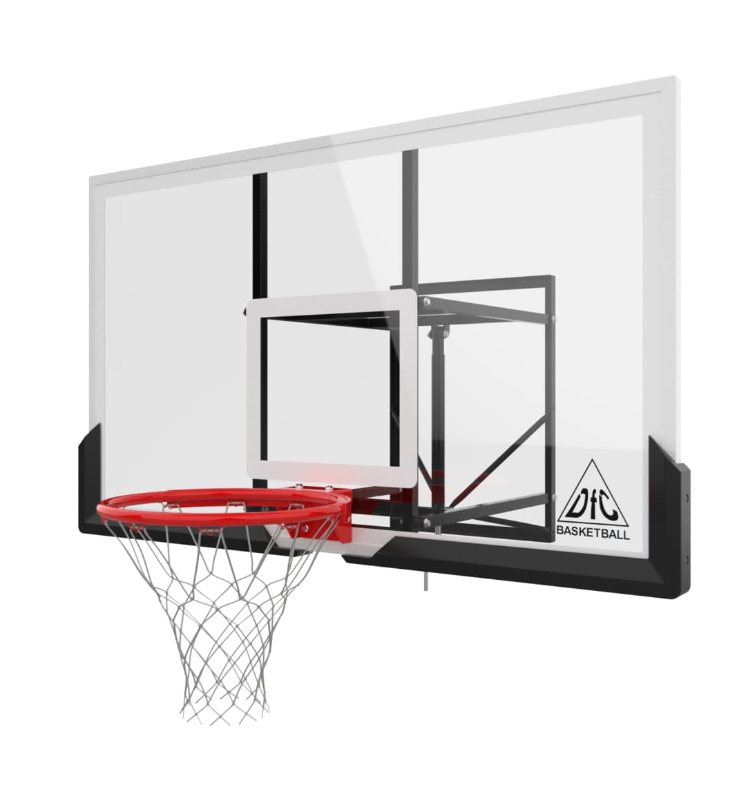 Баскетбольный щит DFC BOARD60P 152x90cm поликарбонат (два короба)