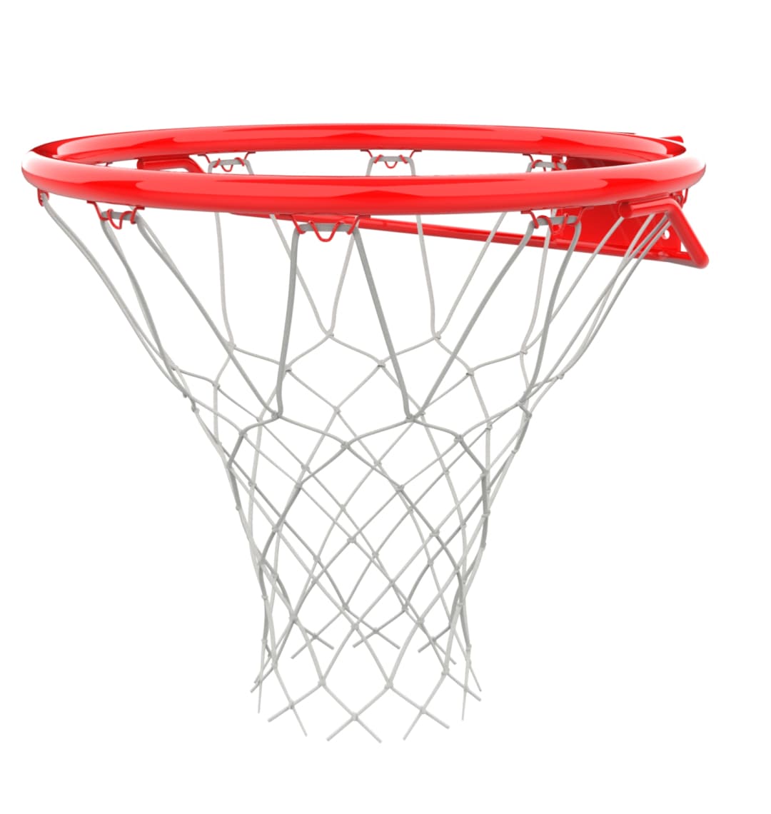 Кольцо баскетбольное DFC R2 45см (18") оранж./красное