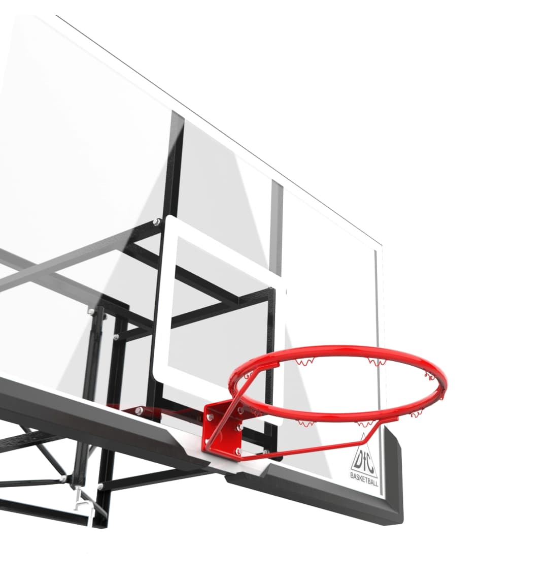 Кольцо баскетбольное DFC R2 45см (18") оранж./красное