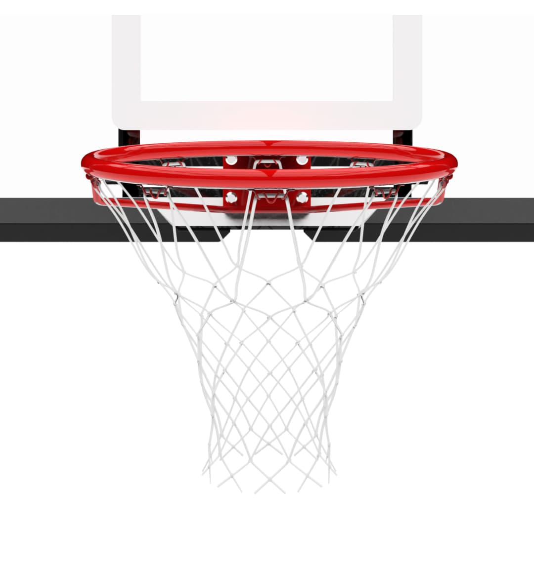 Кольцо баскетбольное DFC R2 45см (18") оранж./красное